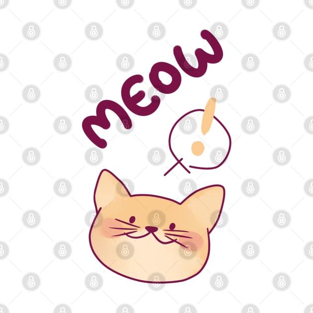 Meow Meow Silly Cat by ClaudiaRinaldi