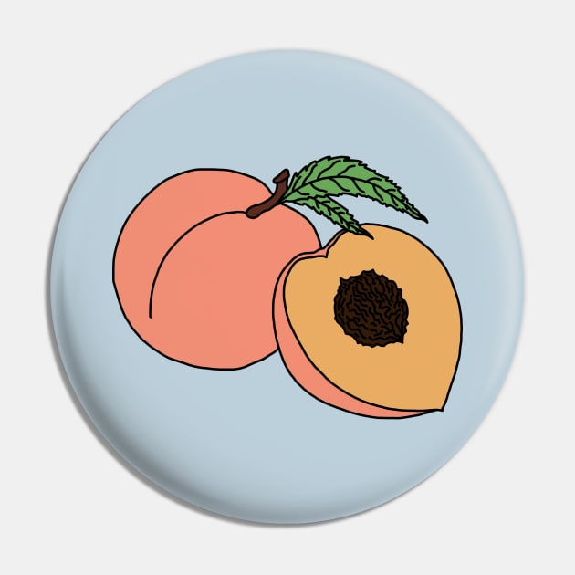 Peach Pin by Eclipse in Flames