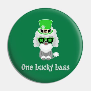 St Patricks Day..One Lucky lass Pin