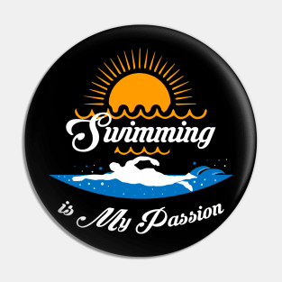 Swimming is my passion Pin