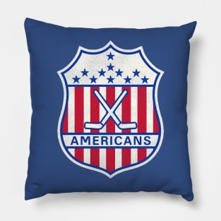 Defunct New York Americans Hockey Team Pillow