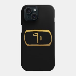 God in Ancient Egyptian Hieroglyphics. Phone Case