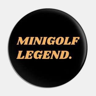 Minigolf Legend Pin