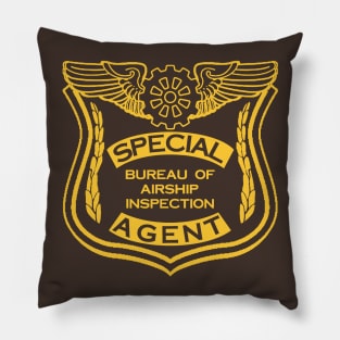 Bureau of Airship Inspection (Gold) Pillow