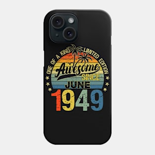 Vintage June 1949 Decorations Phone Case