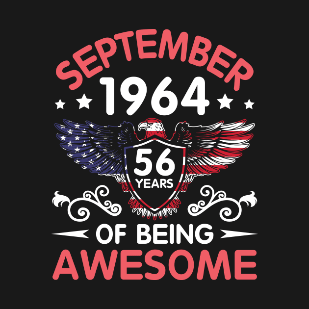 USA Eagle Was Born September 1964 Birthday 56 Years Of Being Awesome by Cowan79