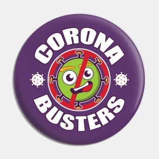 corona busters Ghostbusters Pin