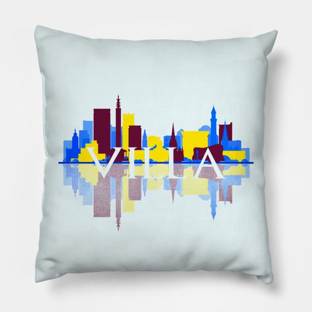 Hometown Villa Pillow by TerraceTees