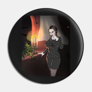 Wednesday Addams Pin