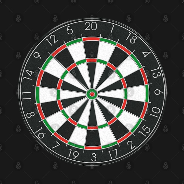 Large Dartboard by TinaGraphics