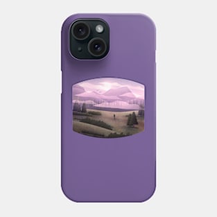 In the depths of clouds Phone Case