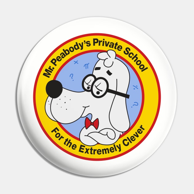 Mr. Peabody's School for the Extremely Clever Pin by Chewbaccadoll