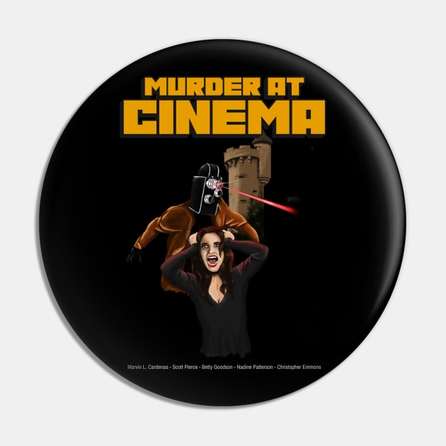 Murder at cinema - Vintage classic Pin by WizardingWorld