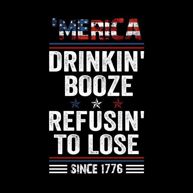 _Merica Drinkin_ Booze Refusin_ To Lose 4th Of July by Simpsonfft