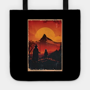 The Way Ahead - Vintage Poster - Fantasy Tote