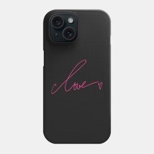 Love (Valentine’s Day Cards) Phone Case