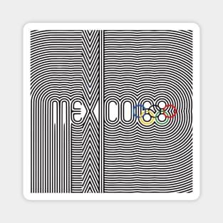 Mexico 68 Olympic Games Magnet