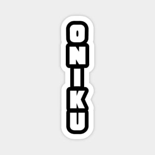 Hinata's Oniku Shirt for Cosplay (Version 2) Magnet