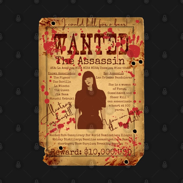 The Assassin Wanted Poster by Daz Art & Designs