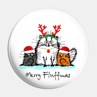 Merry Fluffmas Pin