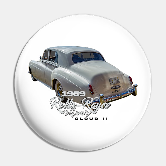 1959 Rolls-Royce Silver Cloud II Pin by Gestalt Imagery