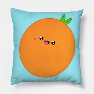 Chubby Kawaii Orange Pillow