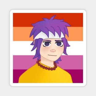 Toritsuka Lesbian Pride Magnet