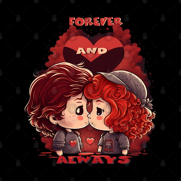 Forever and Always | valentines day by Depressed Bunny