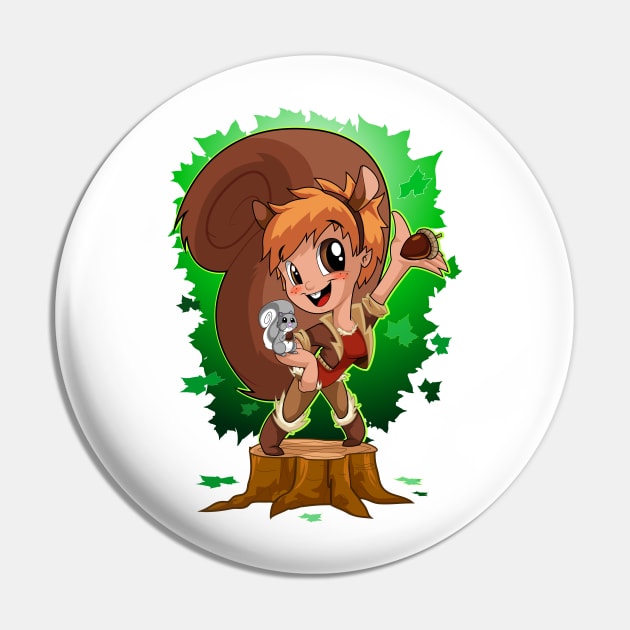 Squirrel Girl Pin by kudoze