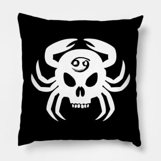 Crab Skull Pillow