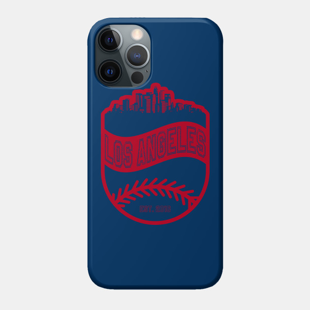 Los Angeles Baseball 02 - Los Angeles Angels - Phone Case