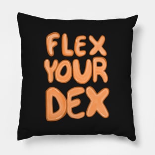 Flex Your Dex Pillow