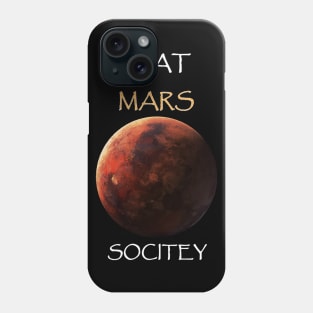 flat Mars Phone Case