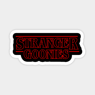 Stranger Goonies Magnet