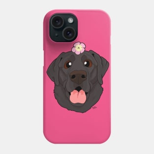 Black Labrador Retriever Phone Case