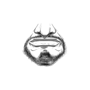 Beard Funny Mask T-Shirt