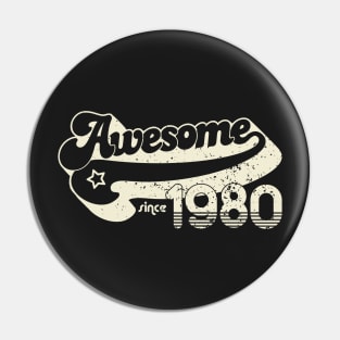 50th birthday gifts for men and women 1980 gift 40 years old Pin