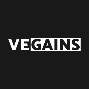 Vegains Vegan Gains T-Shirt