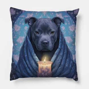 Spiritual Staffy Pillow