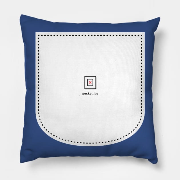 Pocket.jpg Pillow by vo_maria