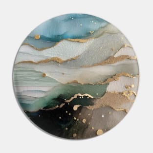 Abstract Landscape Pin