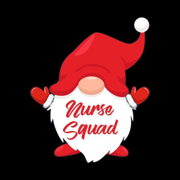 Nurse Squad Gnome Matching Family Christmas Pajama by Penda