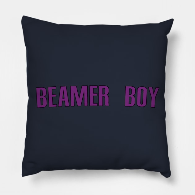 Beamer Boy Pillow by teakatir