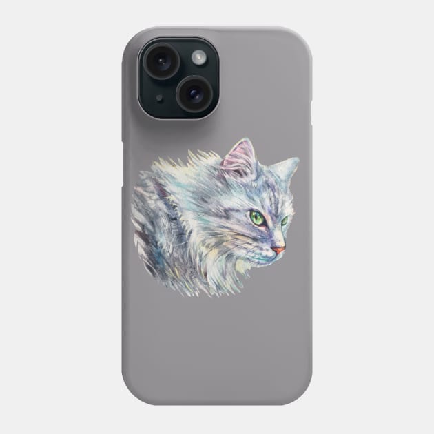 Cat Phone Case by EL_ART