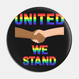 United we stand Pin