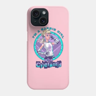 Barbie in the Cyberworld Phone Case