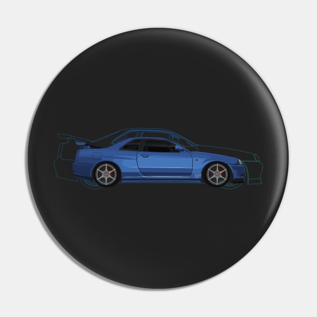 Nissan Skyline Pin by brendobar