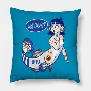 Fishy Fan Pillow