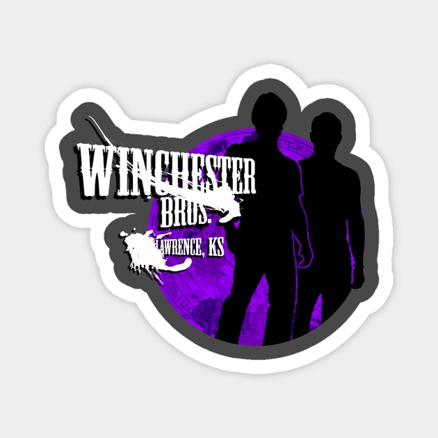 Supernatural: Winchester Bros. Magnet by Notebelow