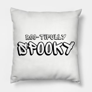 Boo-tifully Spooky Pillow